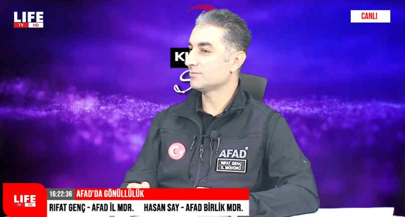 Live TV Canlı Yayınına Katıldık